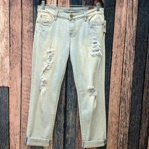 Kut from the Kloth Light Blue Cropped Jeans
